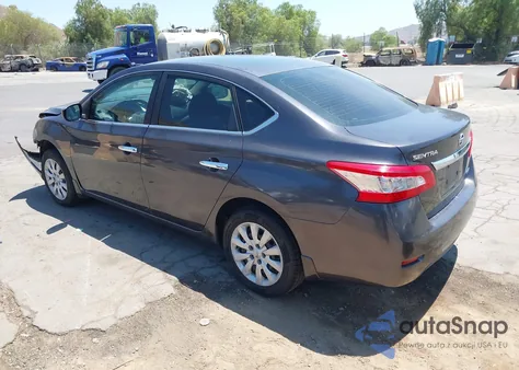 2013 Nissan Sentra S z USA, uszkodzony, nr VIN 3N1AB7AP2DL753219